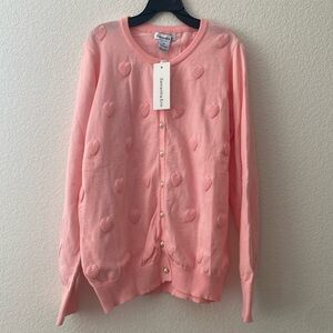 Samantha Erin Pink Cardigan
